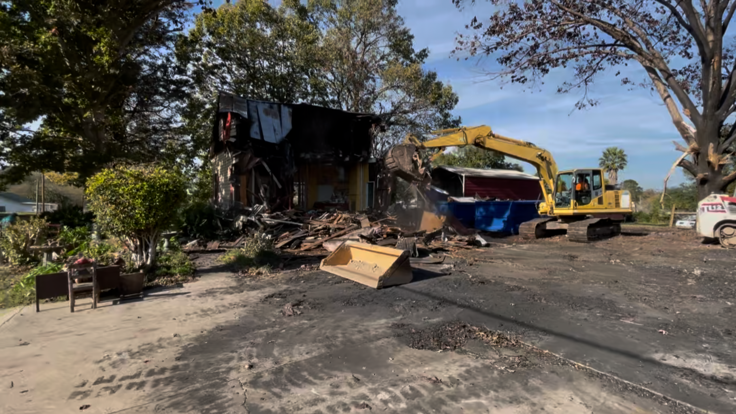 Home demolition