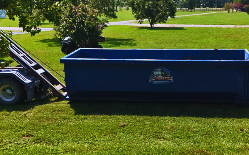 freedom roll off dumpster